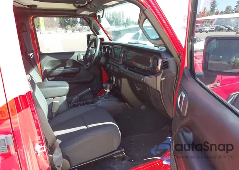 2019 Jeep Wrangler Unlimited Sport Altitude 4X4 z USA, uszkodzony, nr VIN 1C4HJXDG1KW632621